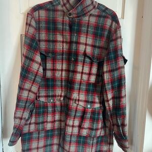 Eddie Bauer wool jacket with lots of pockets